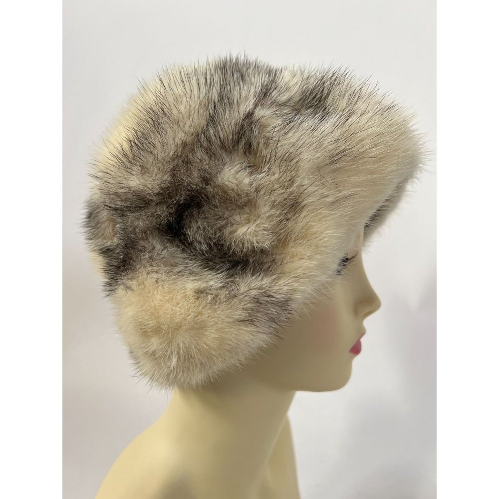 Vintage 60s Fur Hat Designed by Lora
